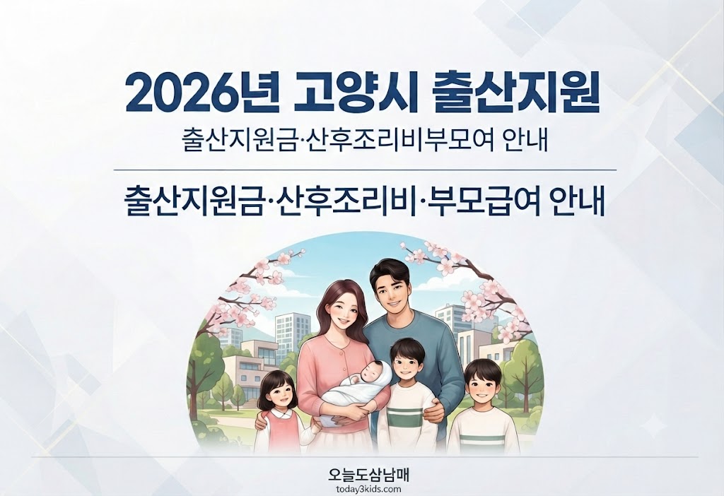 고양시 출산지원금