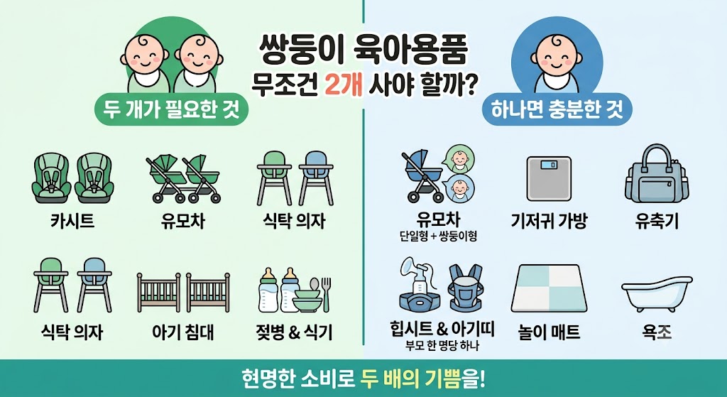 쌍둥이 육아용품