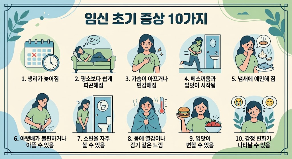 임신 초기 증상