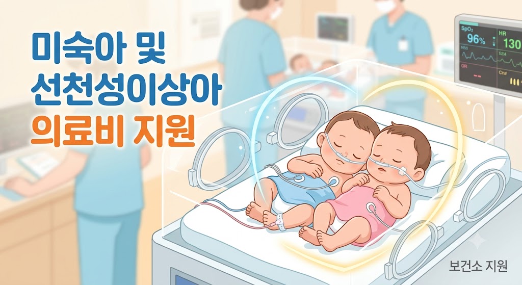미숙아 및 선천성이상아 의료비 지원